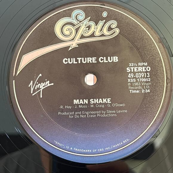 Culture Club I'll Tumble 4 Ya Extended Remix Vinyl LP 1983 Virgin XSS 170951 - Picture 5 of 8